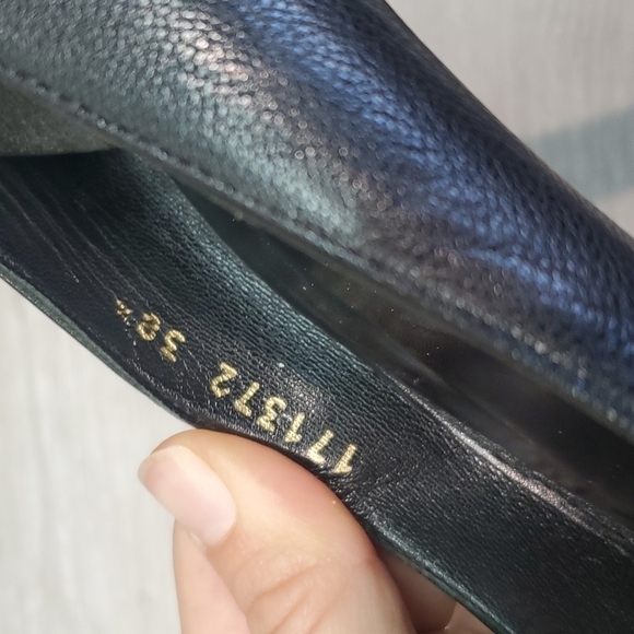 Gucci Black Platform Pump High Heels Y2K shoes 171372 sz 38.5C US 8.5 - Picture 6 of 14